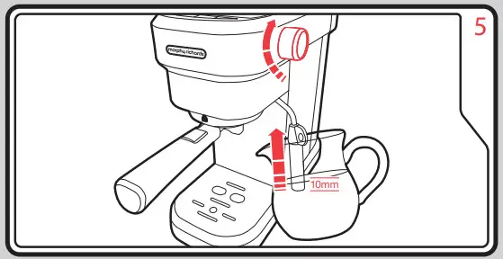 morphy richards 172020 Espresso Coffee Machine - Steam5