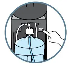 AQUABARISTA All in One K-Cup Coffee Maker and Water Dispenser fig10