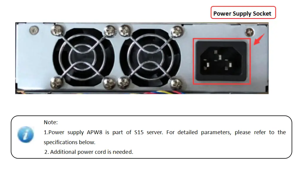 APW8 Power Supply: