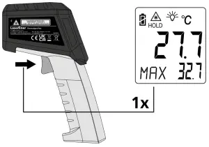 Laserliner ThermoSpot Plus - fig 6