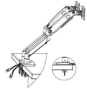 attach monitor plate