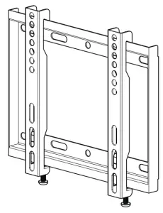 INSIGNIA NS HTVMFAB 19 39 Inch Fixed Position Wall Mount for TVs