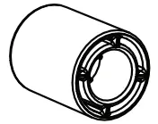 INSIGNIA NS HTVMFAB 19 39 Inch Fixed Position Wall Mount for TVs - symbol 3