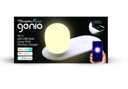 Mirabella Genio I003867 Jetson Desk Lamp With Wireless Charging Instruction Manual Mirabella Genio I003867 Jetson Desk Lamp With Wireless Charging Instruction Manual