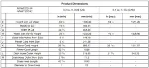 Product Dimensions Fig 2