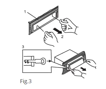 Kruger Matz KM0103.1 Car Radio Receiver-3
