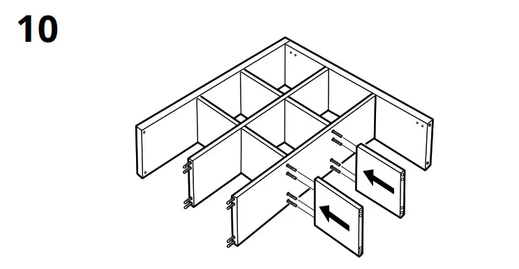 IKEA 404 156 01 KALLAX Shelf Unit Black Brown - Product Overview 14