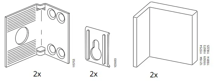 IKEA 404 156 01 KALLAX Shelf Unit Black Brown - Product Overview 4