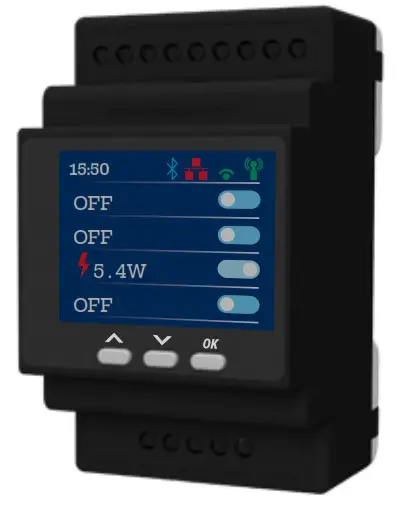 Shelly PRO 4PM 4 Channel Circuit DIN WiFi Relay Switch