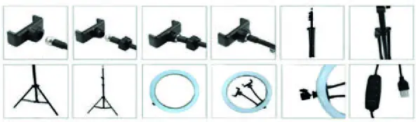 KSIX BXYOUTUB02 Live Max Floor Light Ring fig1