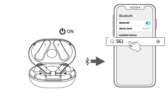 MPWHYL S61 Wireless Earbuds-4