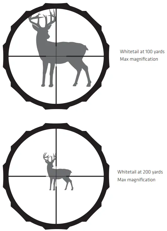 CRIMSON TRACE Brushline Pro Rifle Scope Plex Reticle - fig2