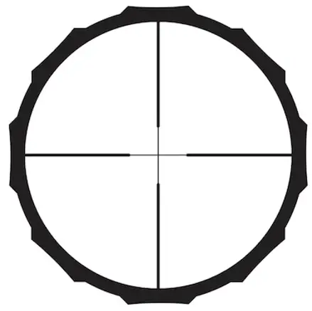 CRIMSON TRACE Brushline Pro Rifle Scope Plex Reticle