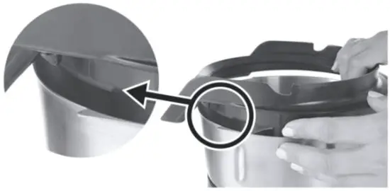 HENDI 221105 Centrifugal Juice Extractor - Assembly 3