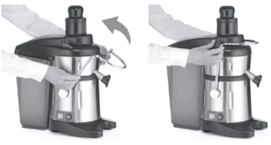 HENDI 221105 Centrifugal Juice Extractor - Assembly 8