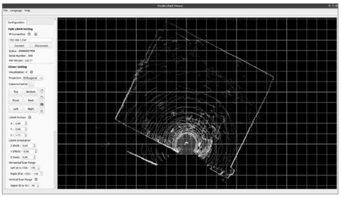 YUJIN LIDAR YRL Series Indoor 2D 3D LiDAR Scanner with 5m Range - app 2