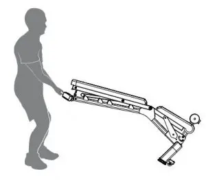 FIG 13 Moving the Bench