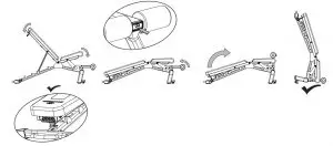 FIG 14 Stowing the Bench