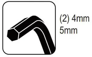 FIG 4 Tools (included)