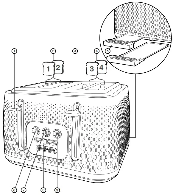 morphy richards 243010 Verve 4 Slice Toaster - Electrical requirements
