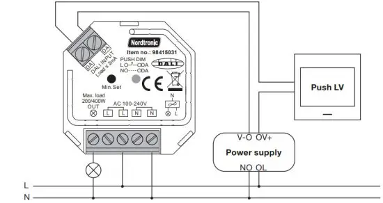 Nordtronic 98415031 Dali Box Dimmer - figure 4