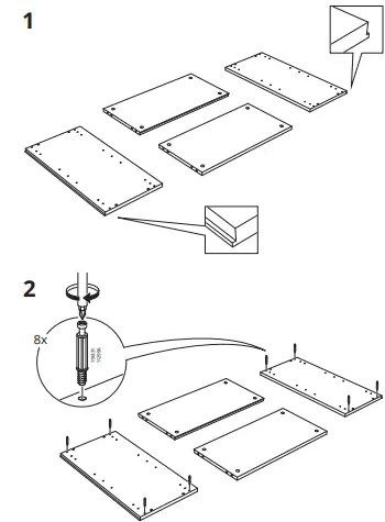 IKEA 404.963.10 KNOXHULT Wall Cabinet with Door-fig4