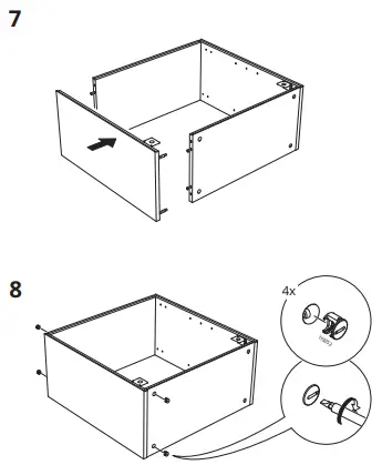 IKEA 404.963.10 KNOXHULT Wall Cabinet with Door-fig7