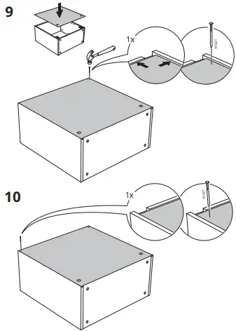 IKEA 404.963.10 KNOXHULT Wall Cabinet with Door-fig8