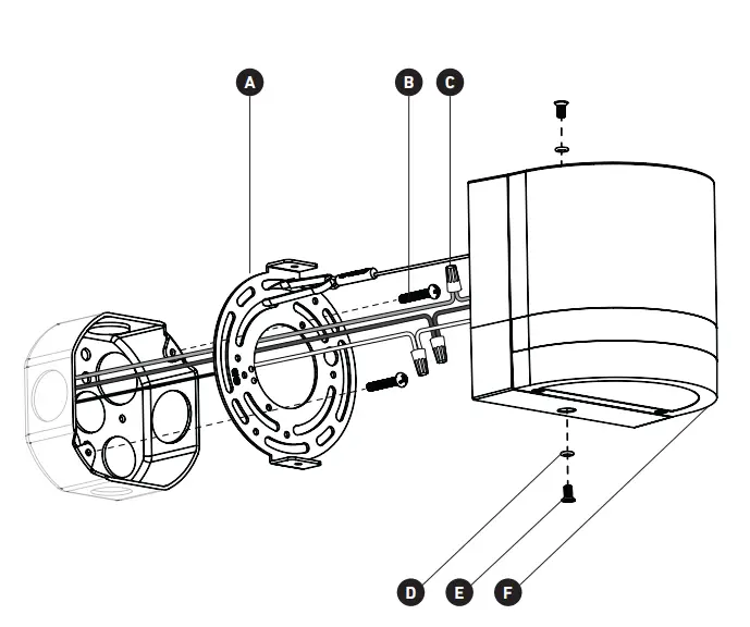 artika OUT-VR-SS Valor Round LED Wall Light 1