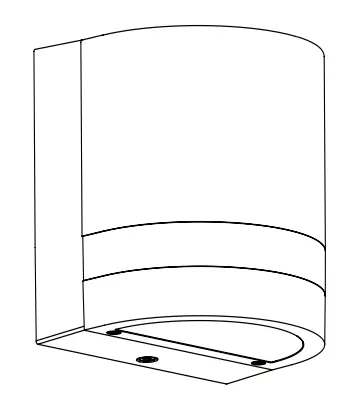 artika OUT-VR-SS Valor Round LED Wall Light 13