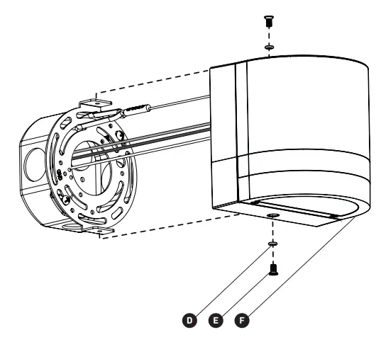 artika OUT-VR-SS Valor Round LED Wall Light 6