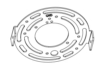 artika OUT-VR-SS Valor Round LED Wall Light 8