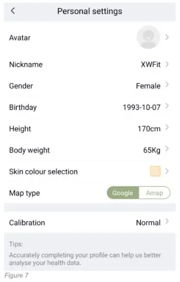 X-WATCH 54021 Qin XW PRO Ultra Slim Dark Steel Smartwatch - Figure 7