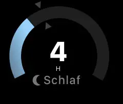 X-WATCH 54021 Qin XW PRO Ultra Slim Dark Steel Smartwatch - Sleep