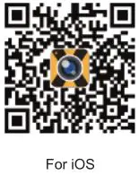 LETSCOM 4K Action Camera - QR For iOS