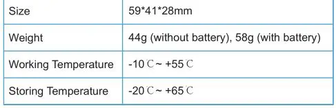 LETSCOM 4K Action Camera - Specifications 2
