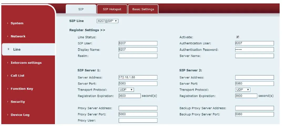 Fanvil i10S SIP Mini Intercom FIG7