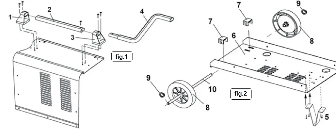 SEALEY-MIGHTYMIG-150-150A-Professional-Gas-No-Gas-MIG-Welder-FIG-2