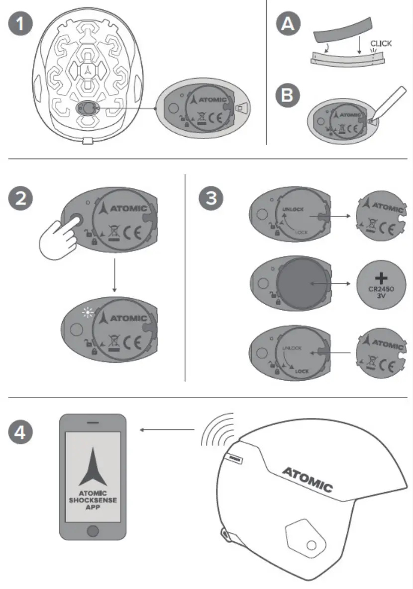 Atomic Austria 2311 Shocksense Impact Sensor - fig1