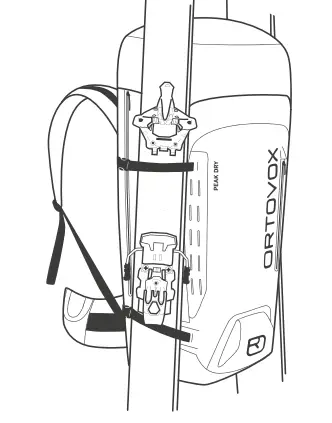 ORTOVOX PEAK 40 Backpack Instruction Manual - A-SKIFIX