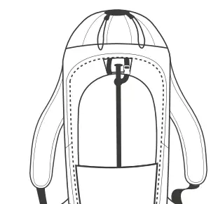 ORTOVOX PEAK 40 Backpack Instruction Manual - HYDRATION SYSTEM COMPATIBLE