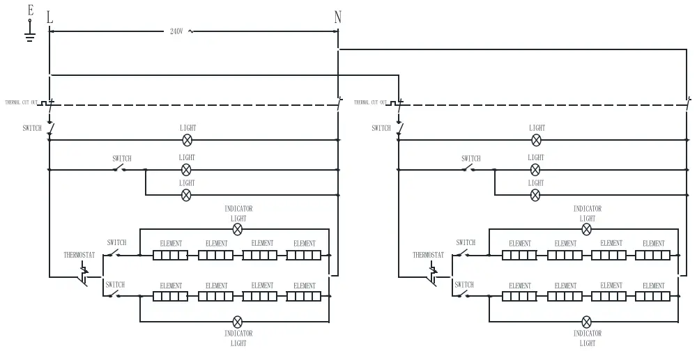 OMCAN PE CN 1800 S Electric Pizza Ovens - Electrical Schematics 2