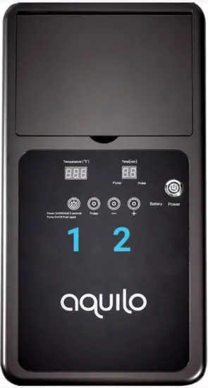 aquilo Cryo Portable Ice Bath System - Power on