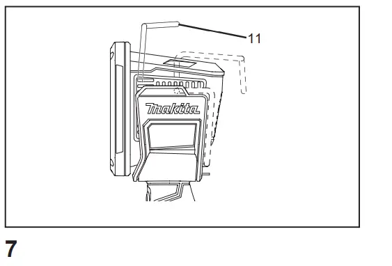 makita-ML007G-Cordless-Flashlight-FIG-6