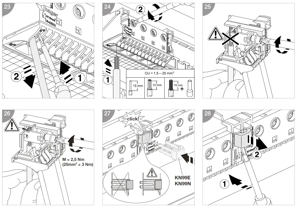 hager- VU24ND- Coffret -8