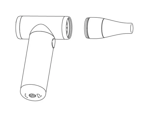 KiCA KC1 JetFan Compressed Air Duster Air Blowser fig 4]