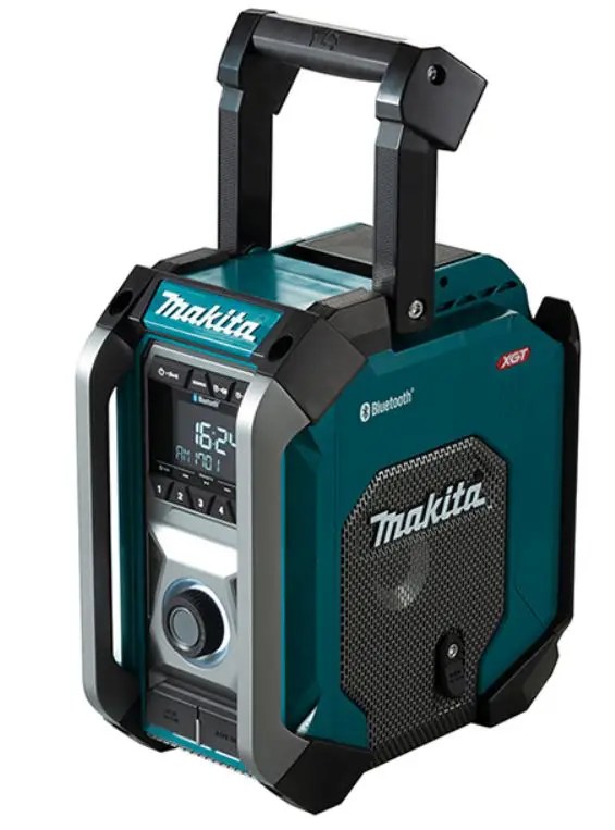 makita-MR006G-40V-MAX-XGT-Cordless-or-Electric-Jobsite-Radio-with-Bluetooth-
