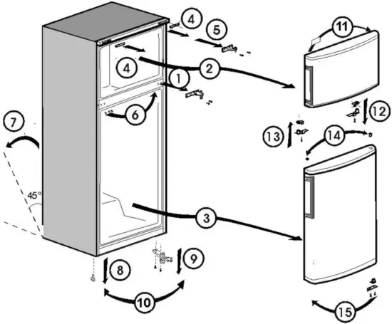 beko DS227030SN Refrigerator-Freezer 7