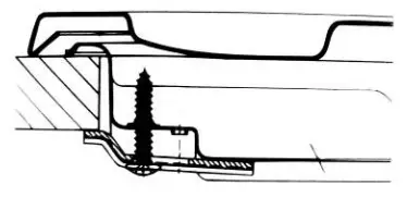 Installation of built-in gas hob
