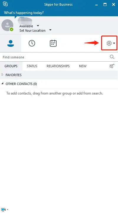 EMEET Call Settings Skype for business Audio Settings 1